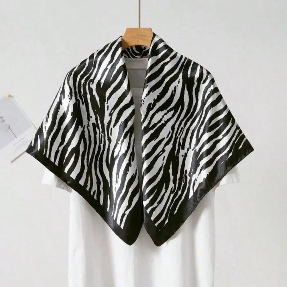 Zebra Print Scarf M651
